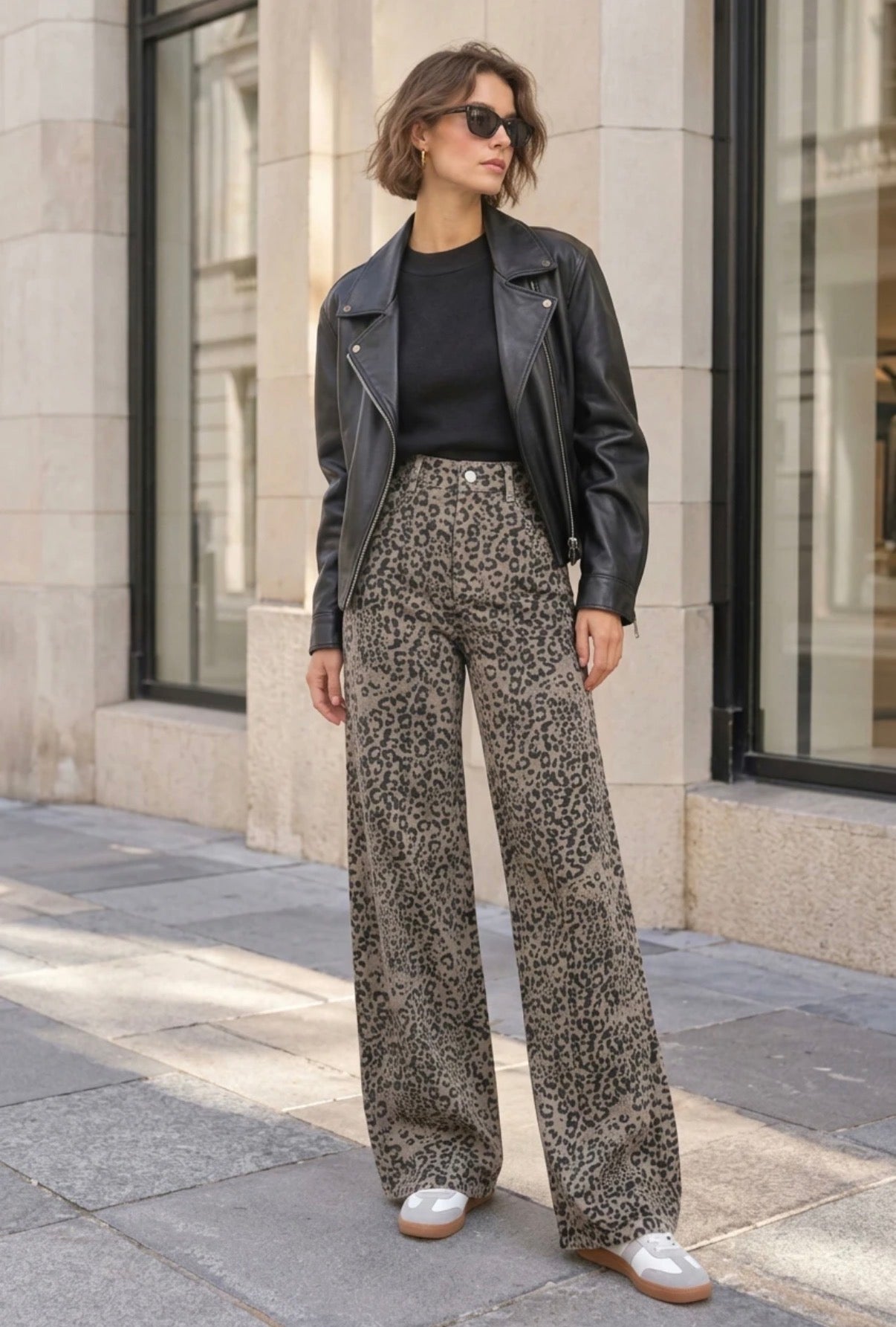 ROMY LEOPARD JEANS