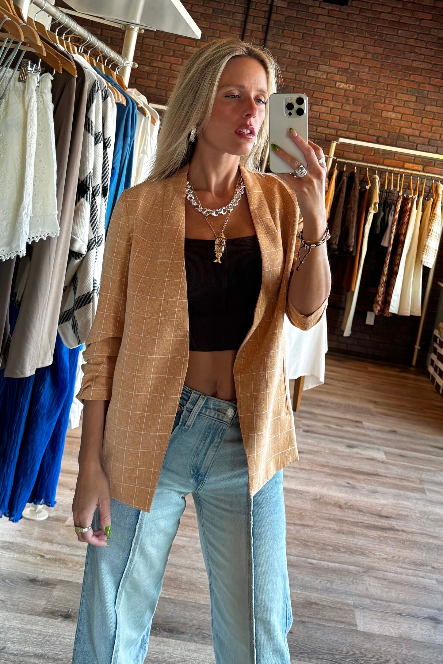 SUTTER TAILORED BLAZER