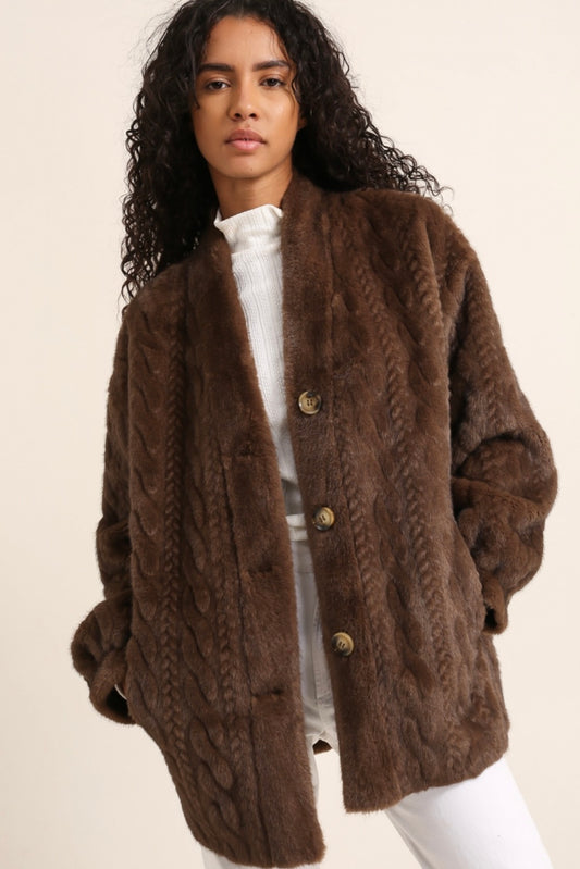 CARLEY TEXTURED COAT