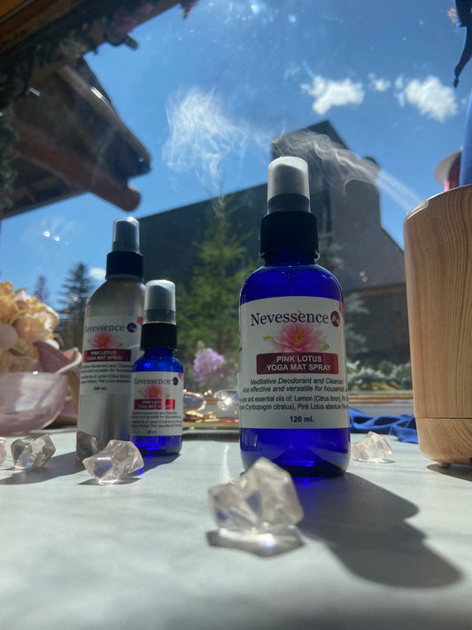 Pink Lotus Yoga Mat Spray 120 ml