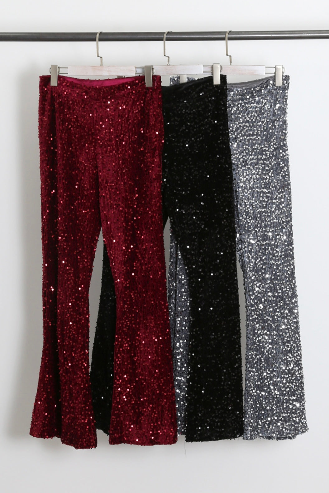 CELESTE SEQUIN TROUSERS