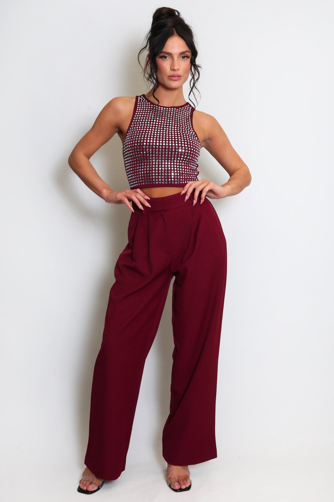 WALKER STUDDED CROP