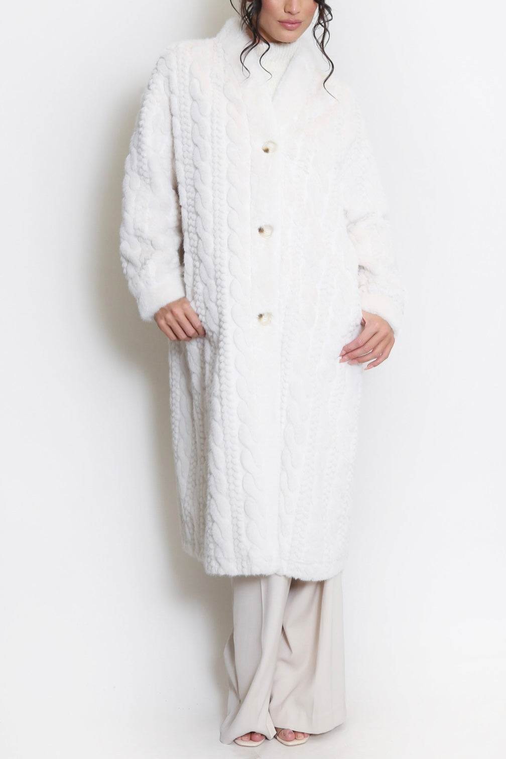 SAVITTA LONGLINE COAT