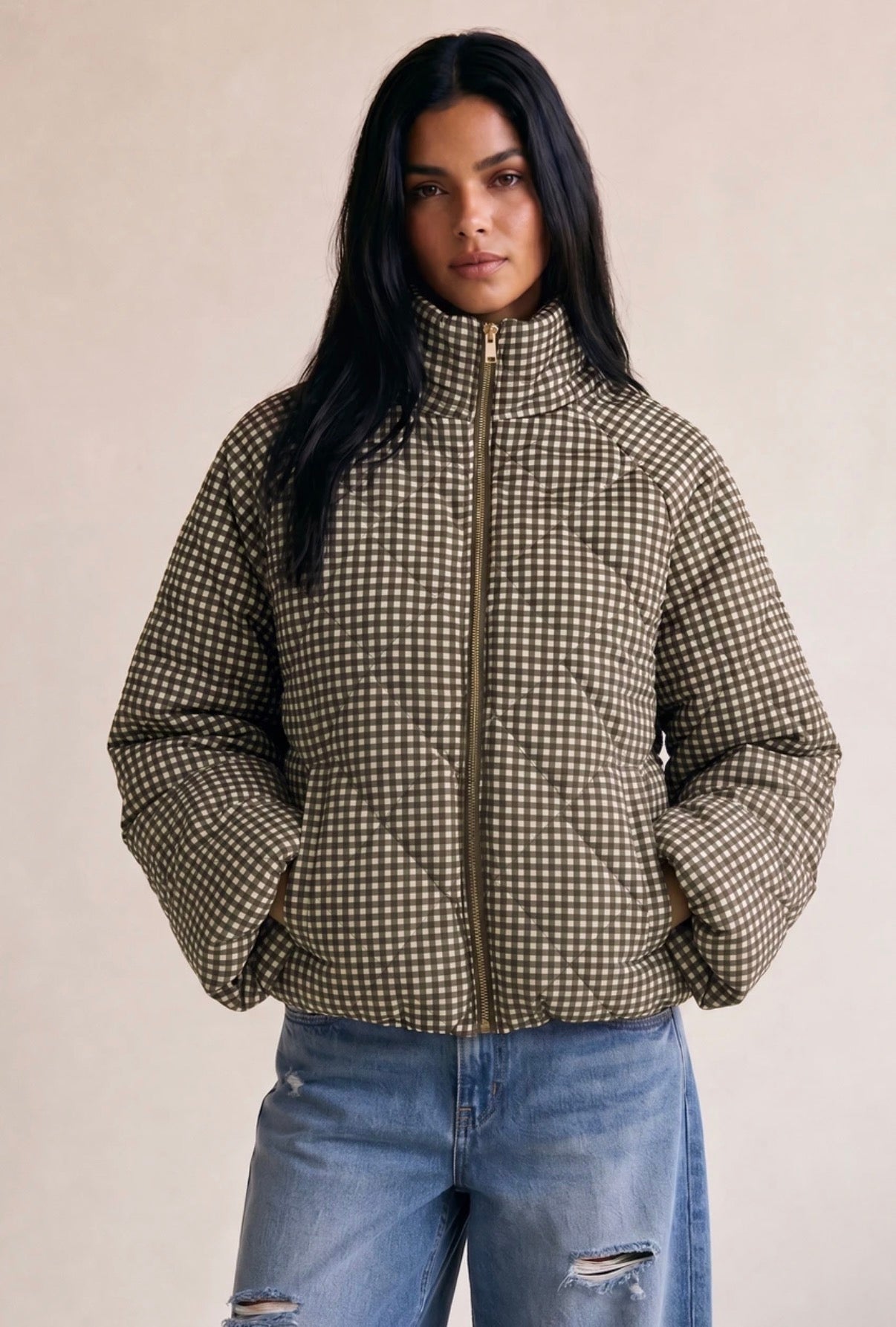 MERINDAH GINGHAM JACKET