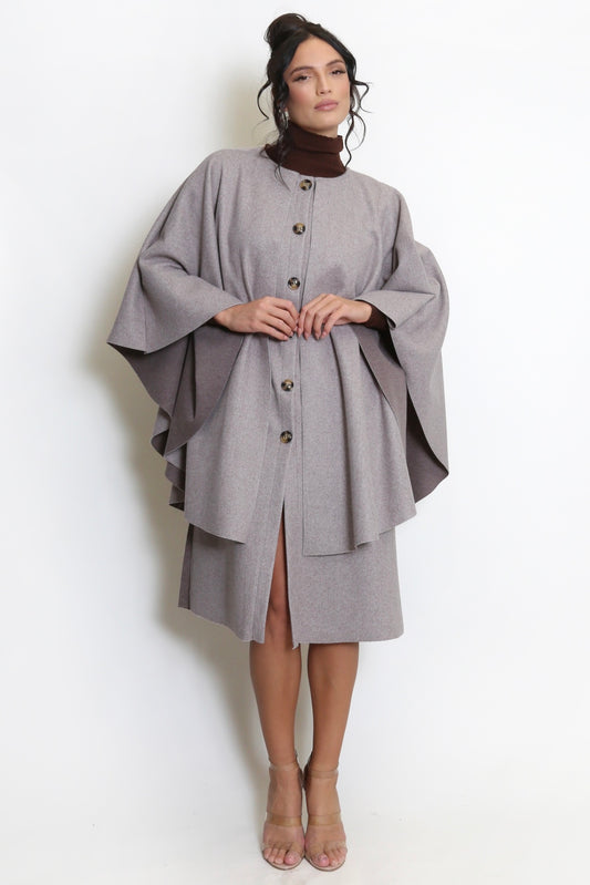 VIOLA CAPE COAT