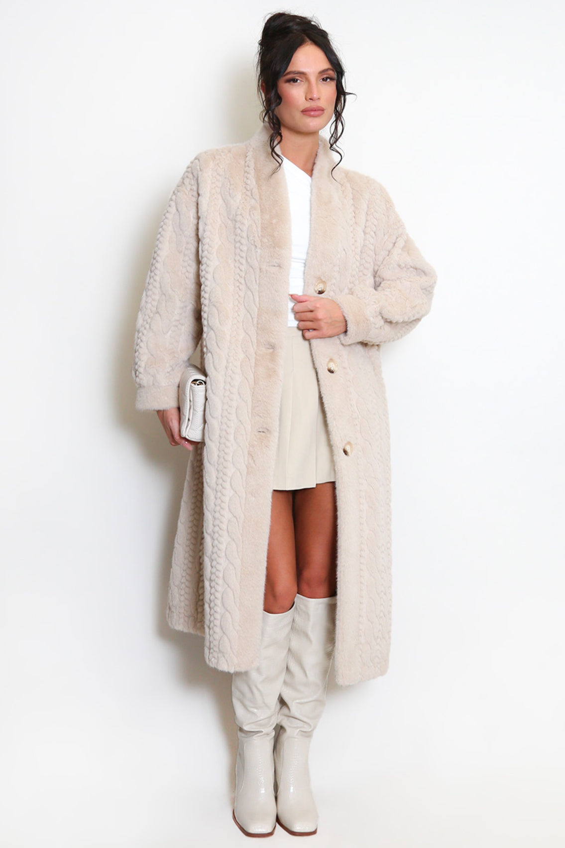 SAVITTA LONGLINE COAT