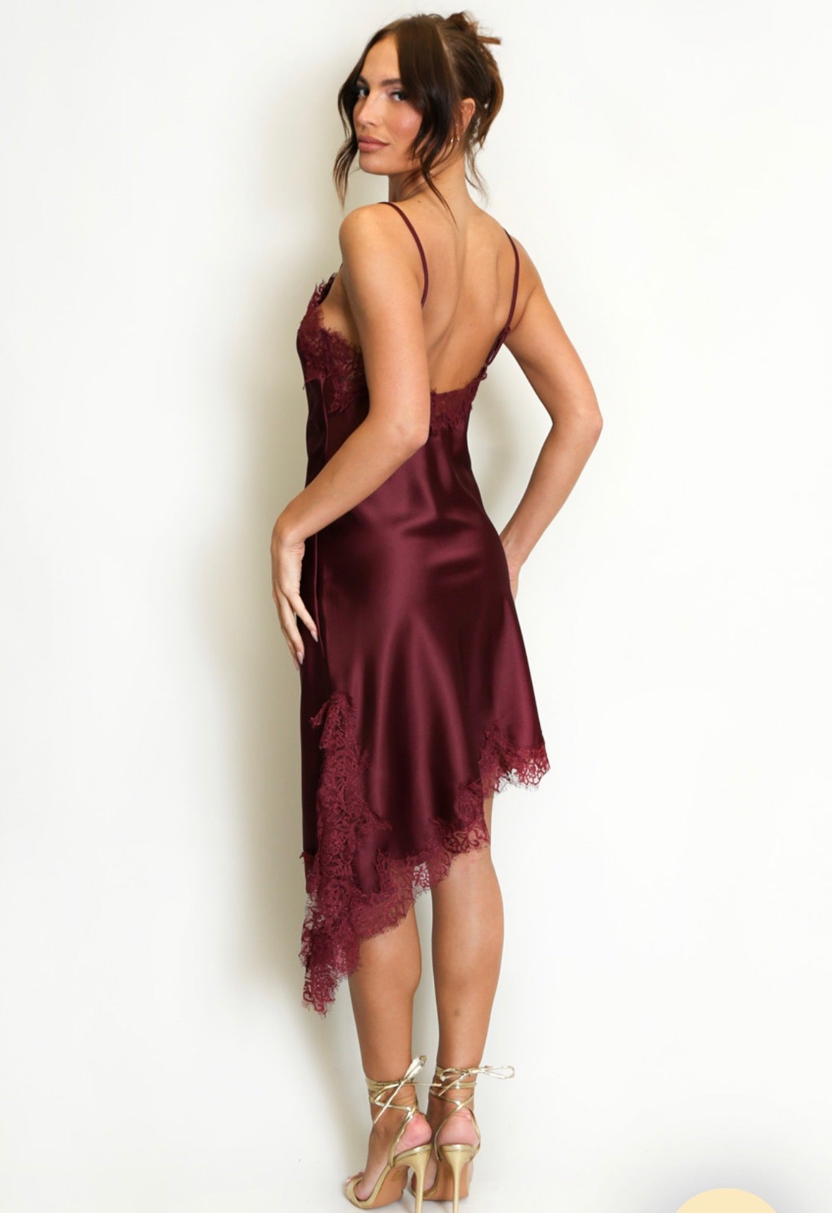 FIORA SATIN DRESS