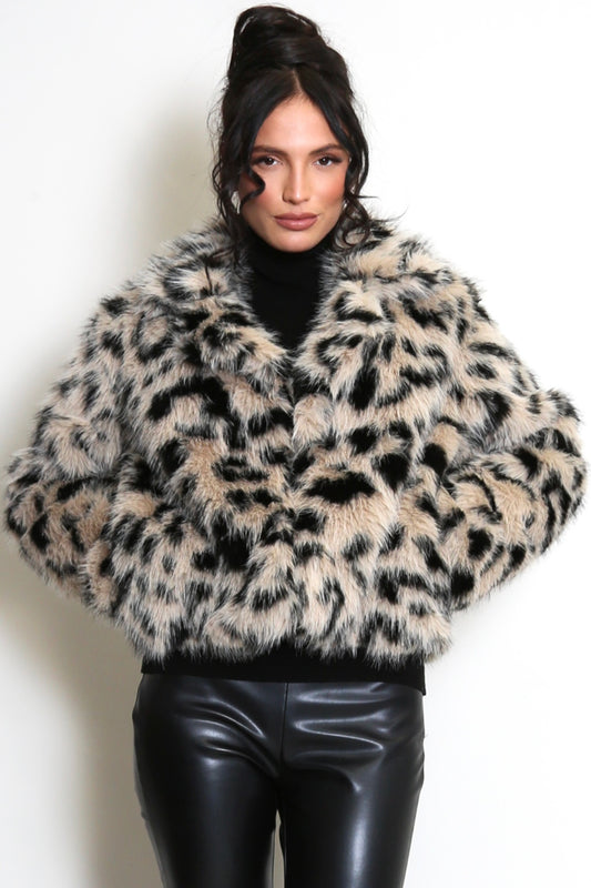 SASHA LEOPARD JACKET