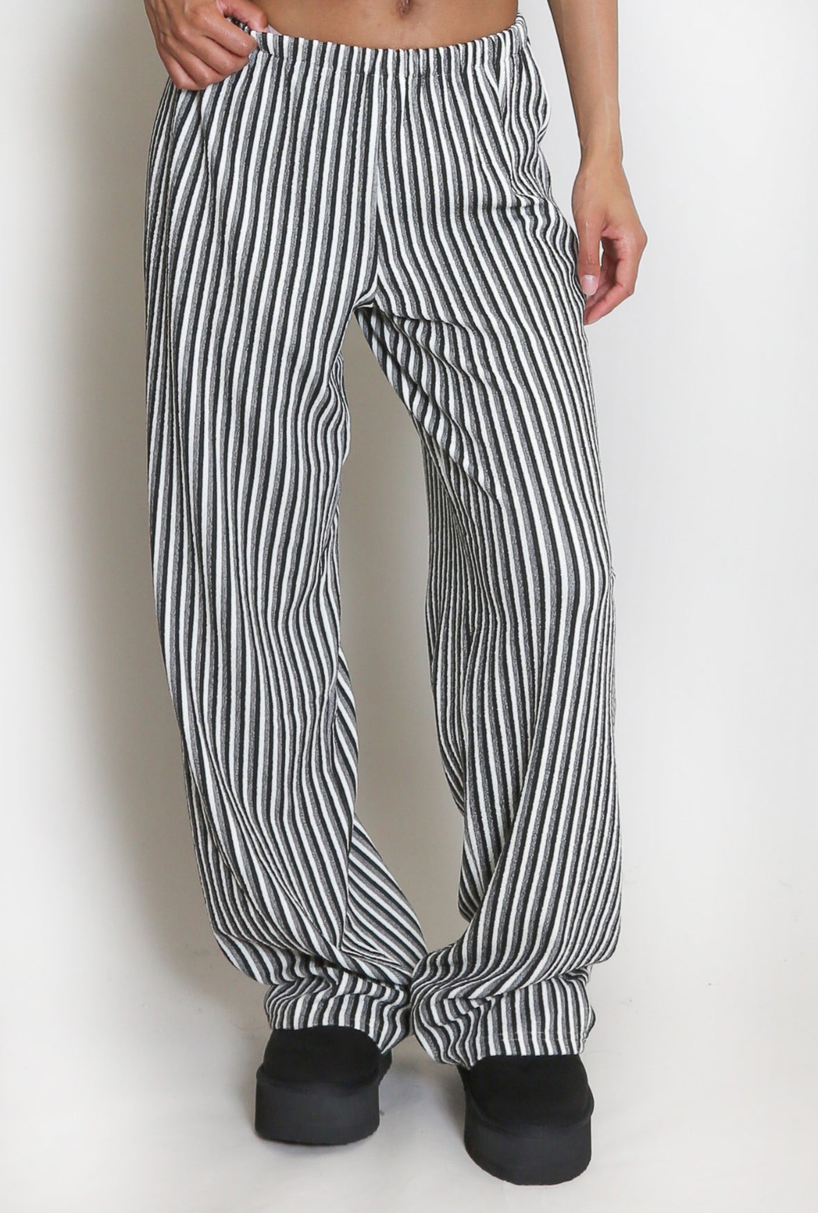 ROSA STRIPED TROUSERS