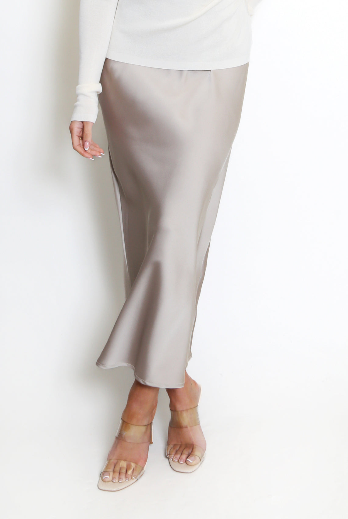 JOPLIN SATIN SKIRT