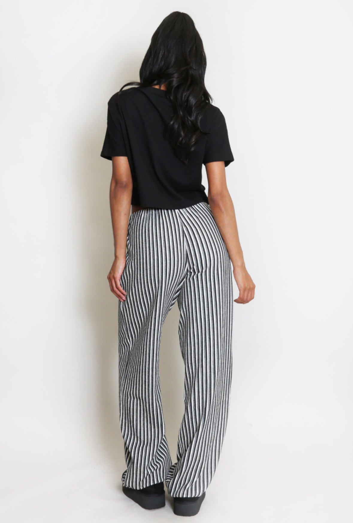 ROSA STRIPED TROUSERS