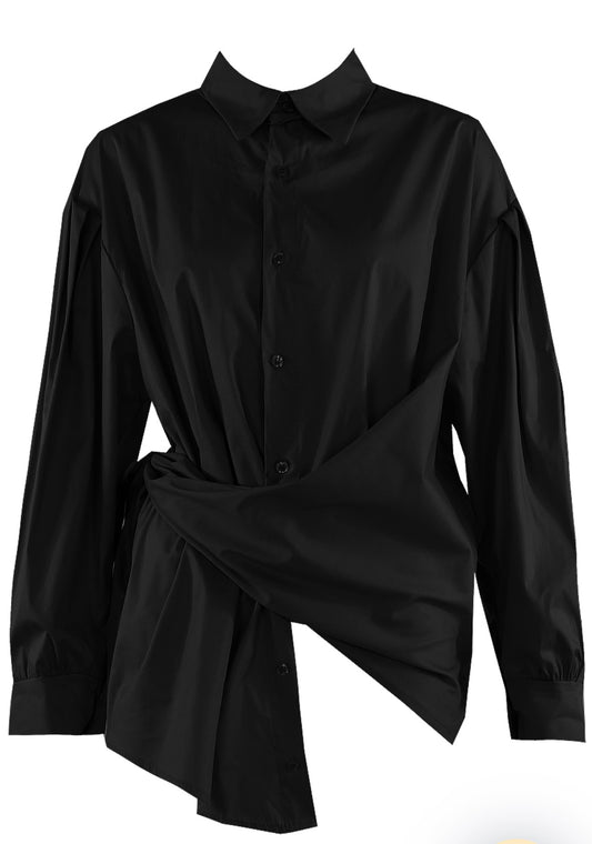 TOVA WRAP BLOUSE