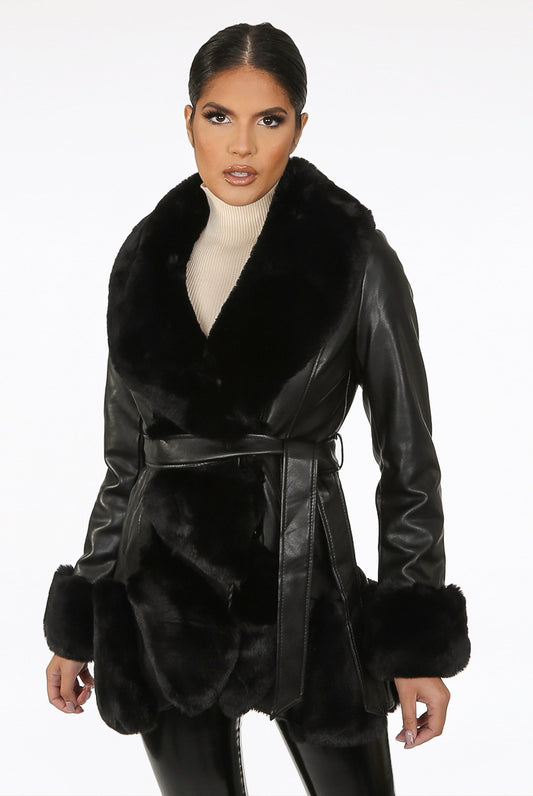 SOPHIA FUR COAT