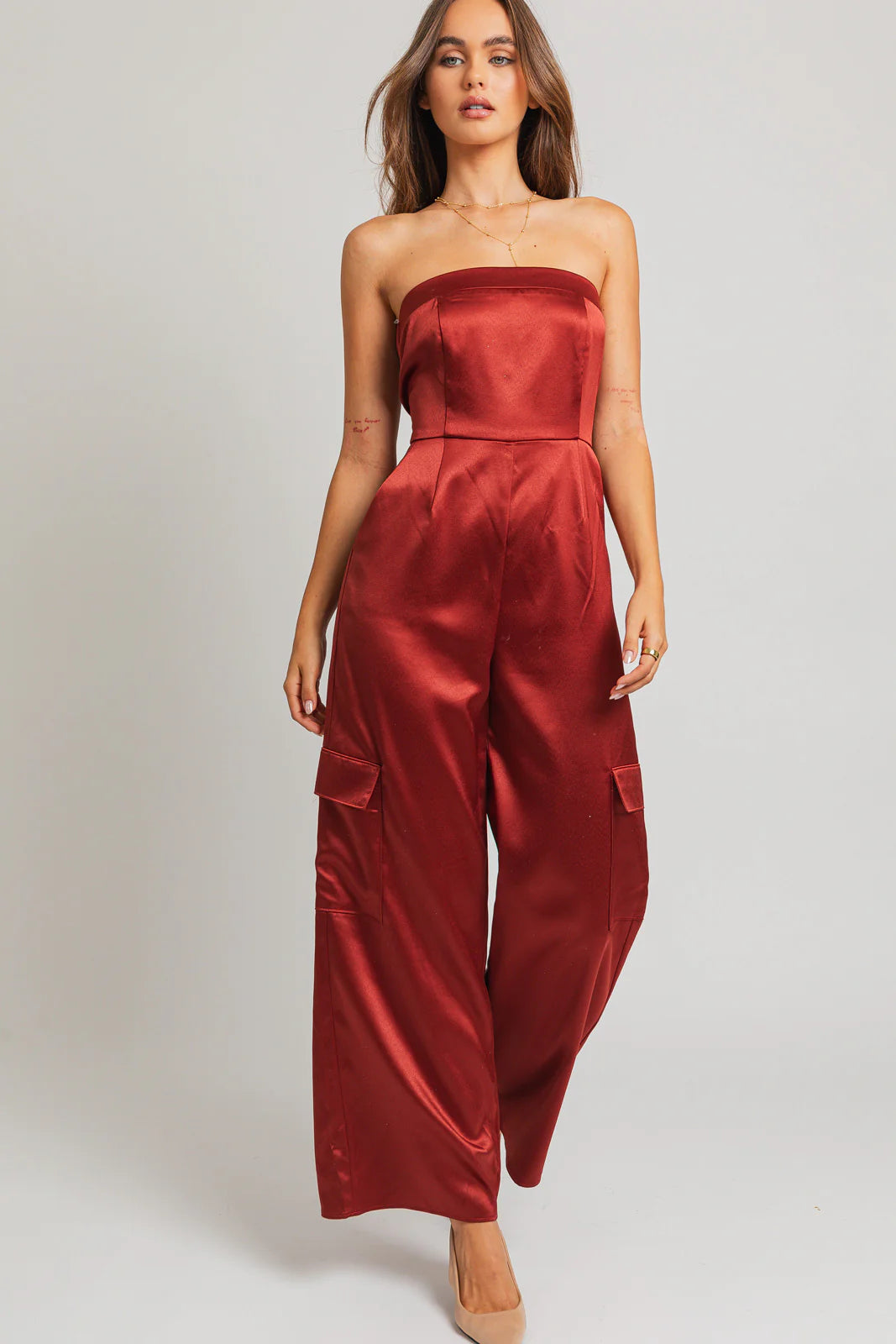 UMA SATIN JUMPSUIT