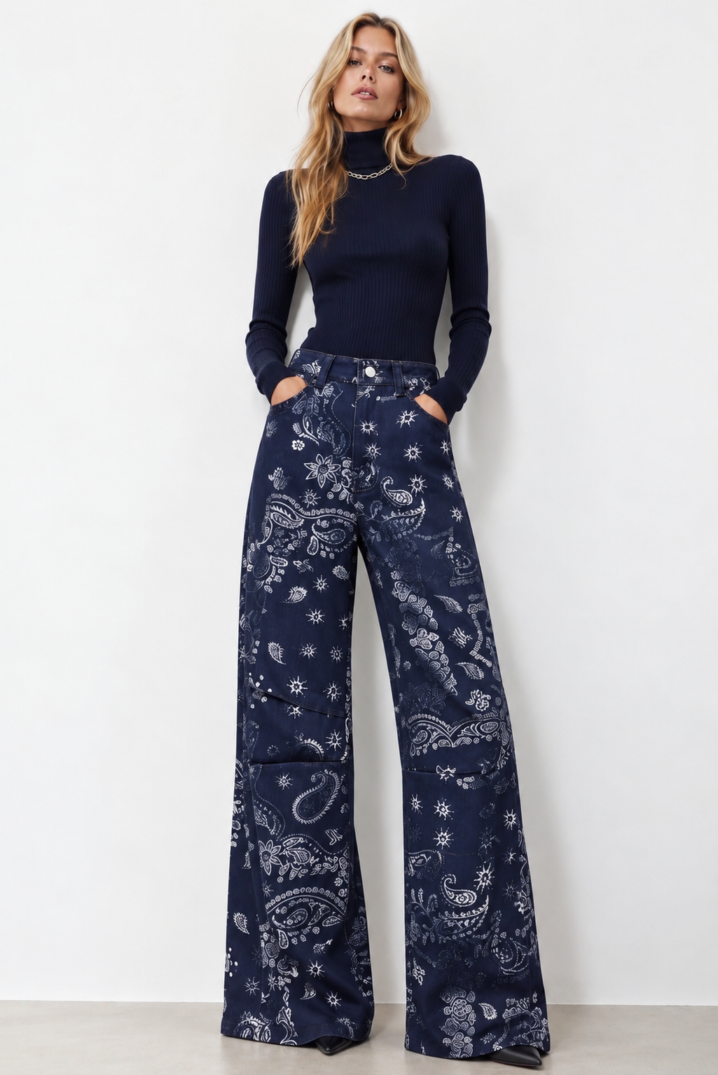 AUSTRA PAISLEY JEANS