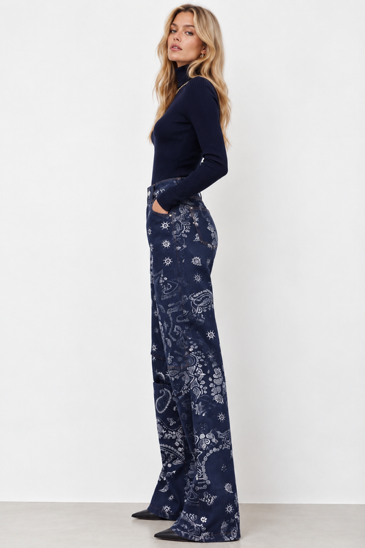 AUSTRA PAISLEY JEANS