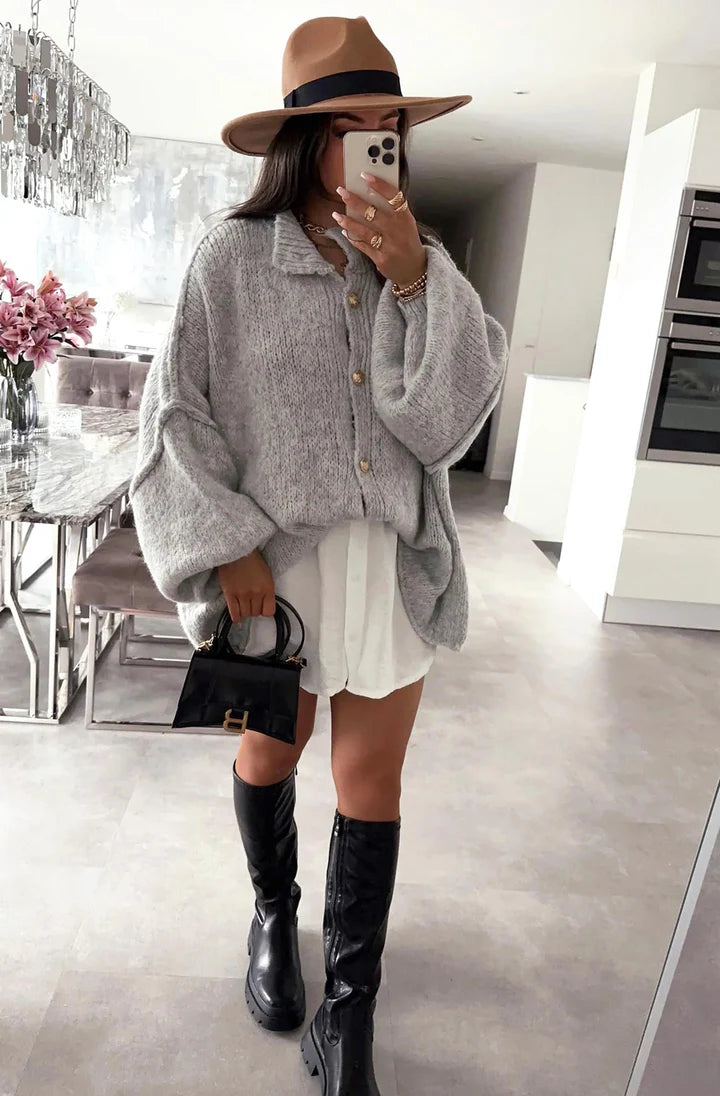 MELISSA OVERSIZED CARDIGAN