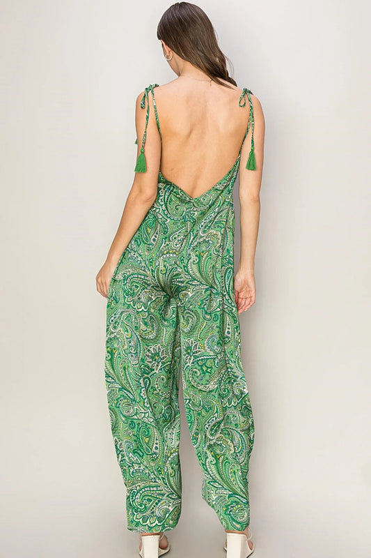 DELTA SATIN JUMPSUIT