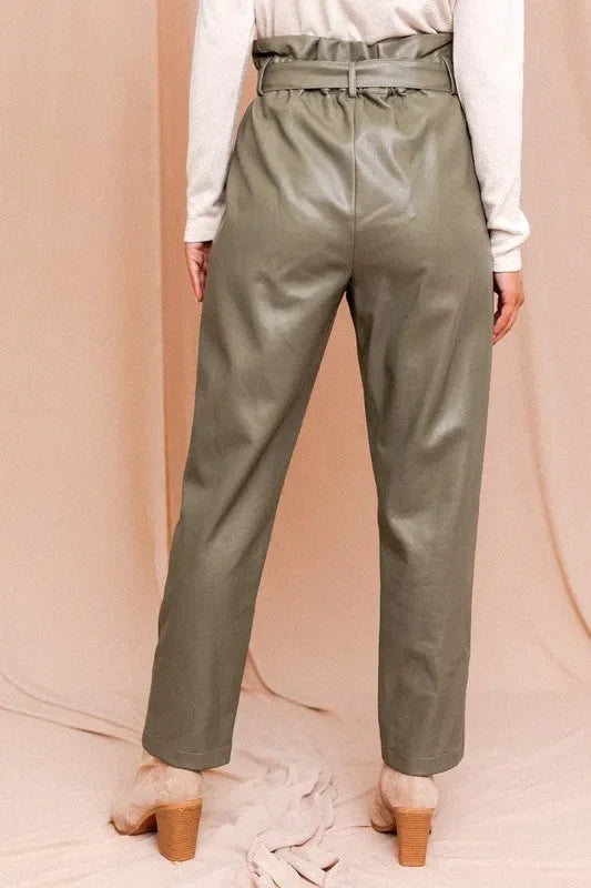NIA PAPERBAG TROUSERS