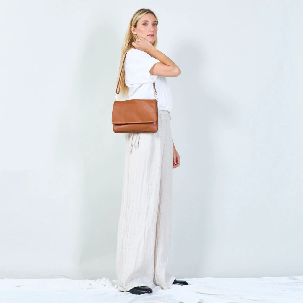 BIANCA LEATHER CROSSBODY