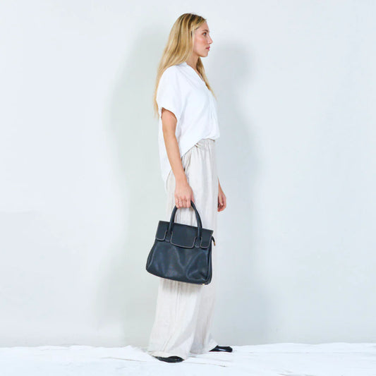 CHIARA LEATHER HANDBAG