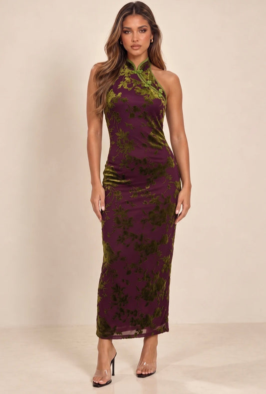 VIVIENNE VELVET DRESS