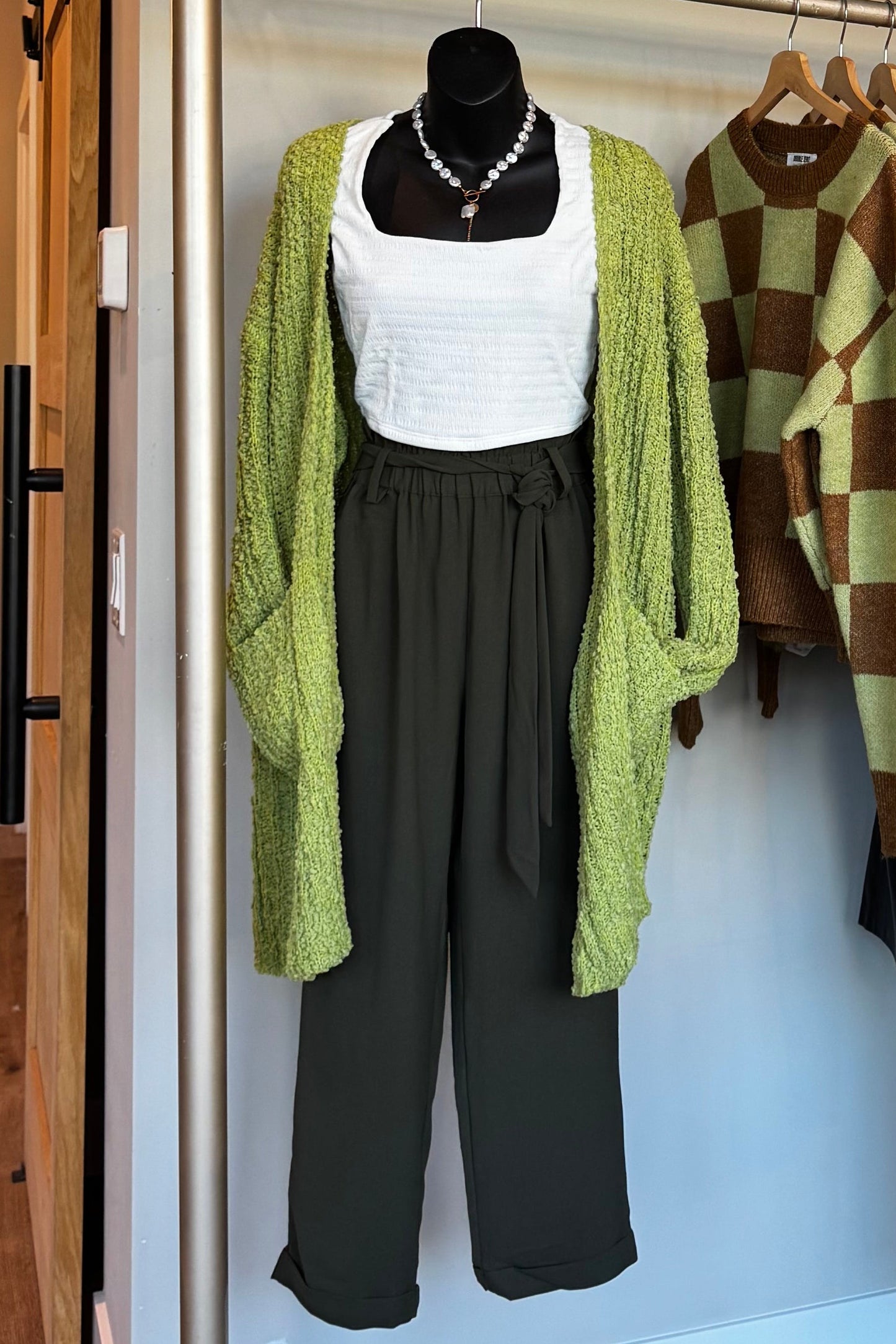 LARKIN BELTED TROUSER