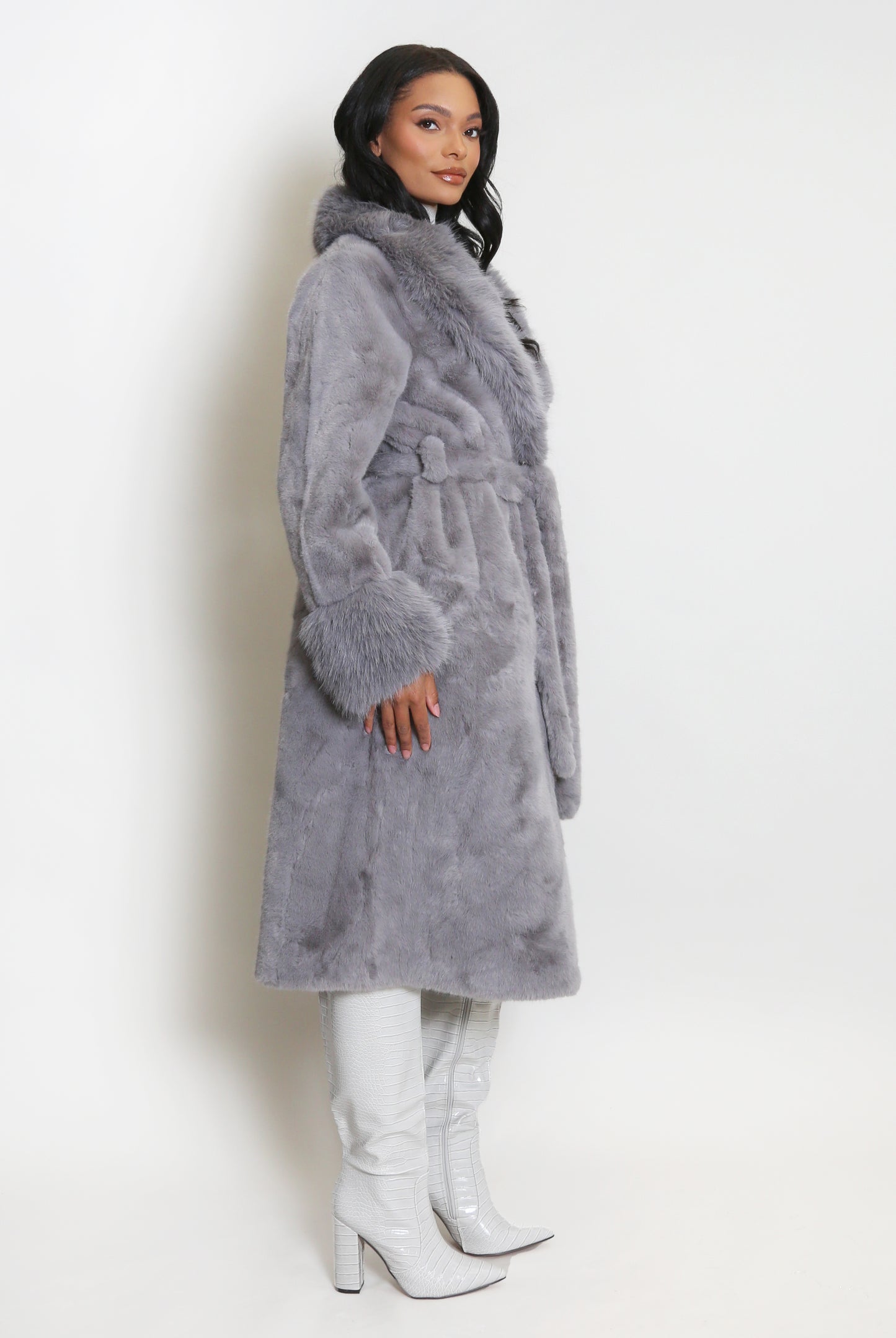 ANGELICA BELTED COAT
