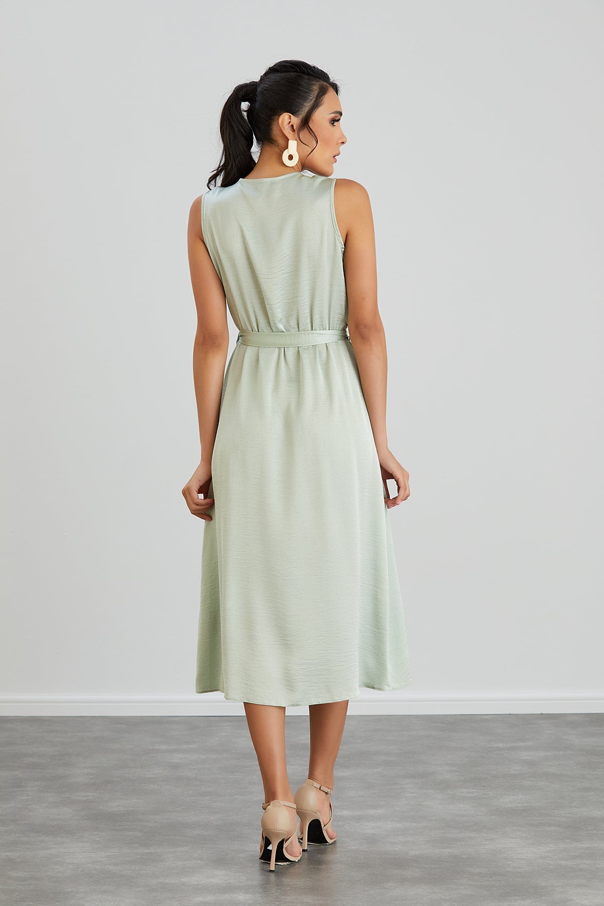 SOLANGE WRAP DRESS