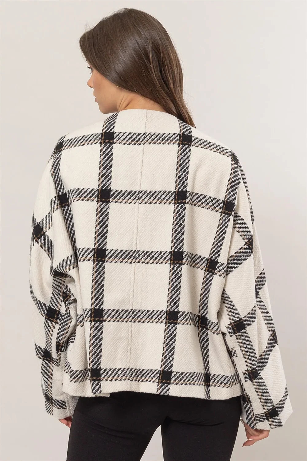 VIOLA PLAID SHACKET