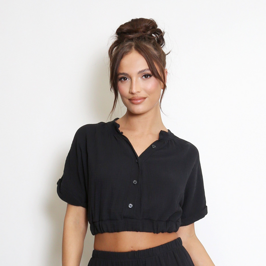 INDIANA CROPPED BLOUSE