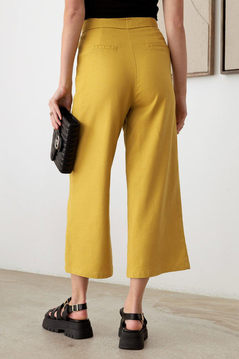 GIA BELTED TROUSERS