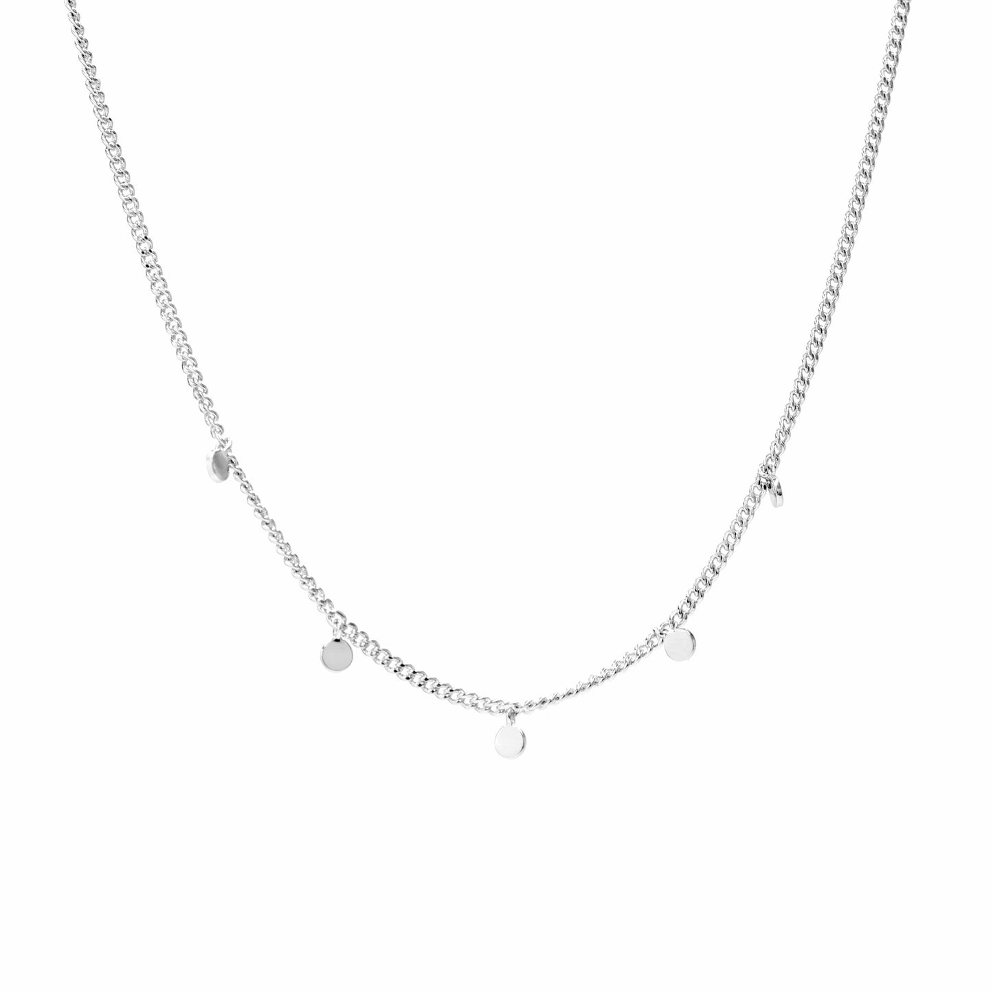 Truffle Necklace- Silver