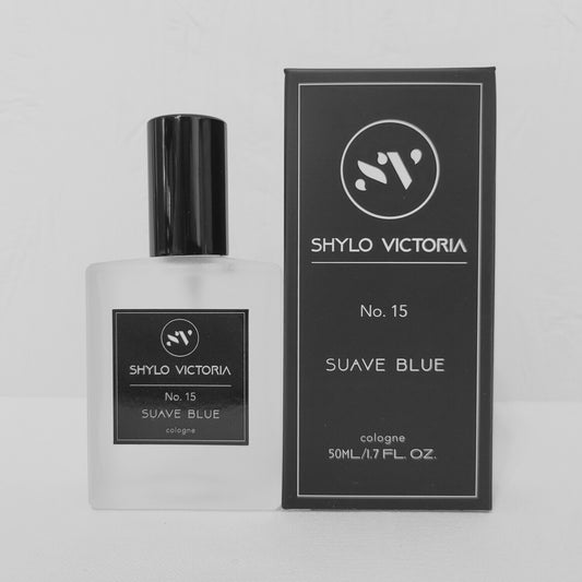 Shylo Victoria  |  NO. 15 - SUAVE BLUE Cologne